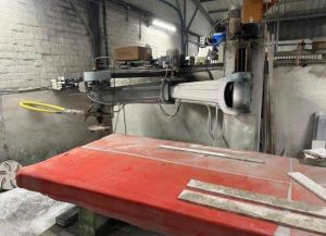 Polissoir pierre marbre granit occasion genouillere